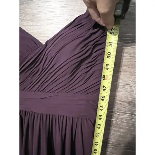 Bridesmaids Dress Size 4 Burgundy Long Formal Emperor Mori Lee Gardner Small