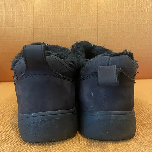 L.L.Bean  Women's Bethel Black Suede Waterproof Insulated Mocs Slip On Booties