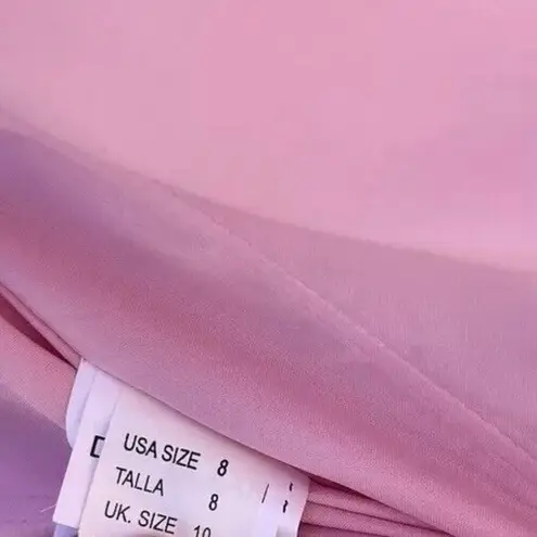 Madeline Gardner Formal Dress Women’s Sz 8 Pink Rose Long Dress MoriLee NWT