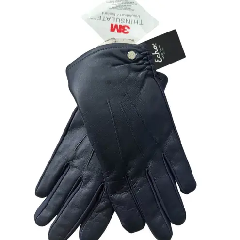 ECHO DESIGN Women's Navy Blue Gloves Size Large NEW NWT