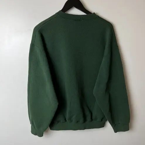 Urban Outfitters Cougar Sweatshirt Vintage 90s Small S Green Graphic Crewneck