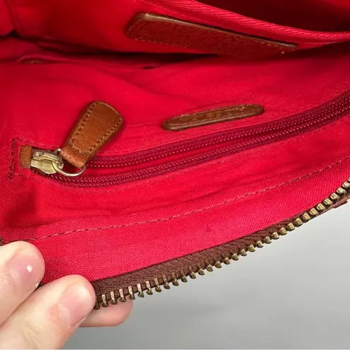 Hidesign Mimosa 03 Sling Bag East India Brown Goat Leather Crossbody Satchel Bag