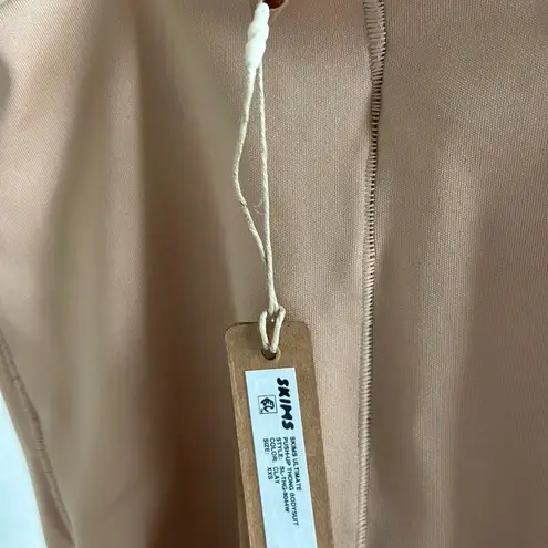 SKIMS Ultimate Body Push Up Thong Bodysuit in Clay, Size XXS