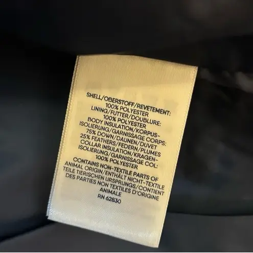 Lands' End Women's 2X Deep Sea Navy Blue Down Puffer Vest Quilted Lightweight