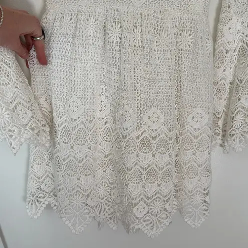 Jen's Pirate Booty XS Everlasting Lace Backless Mini Dress in White