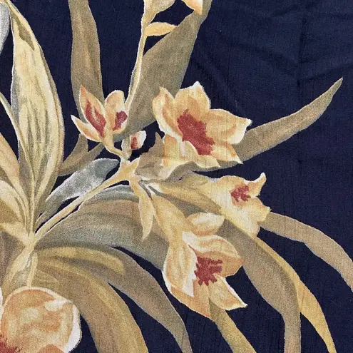 Vintage Floral Skirt Wrap Maxi Carole Little 4 6 8 10 Green