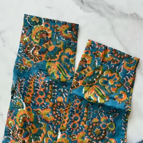 Tuckernuck Alix of Bohemia Squash blossom Dress Size M Turqoise patchwork whimsical floral