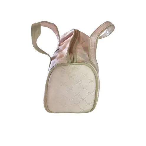 Vintage Celebrity Pastel Pink Top Handle Purse Bag Tote