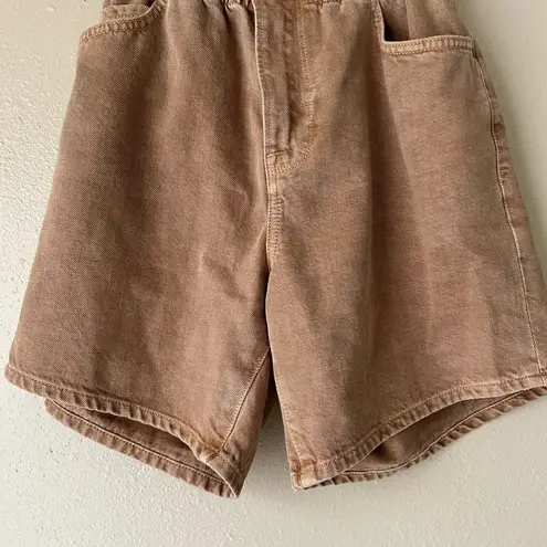 frame denim Frame Washed Sand Paperbag Shorts Size 4