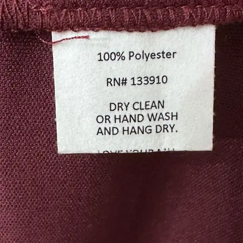 Show Me Your Mumu  Bailey Paisley Print Tie Back Romper Playsuit‎ Size M Burgundy