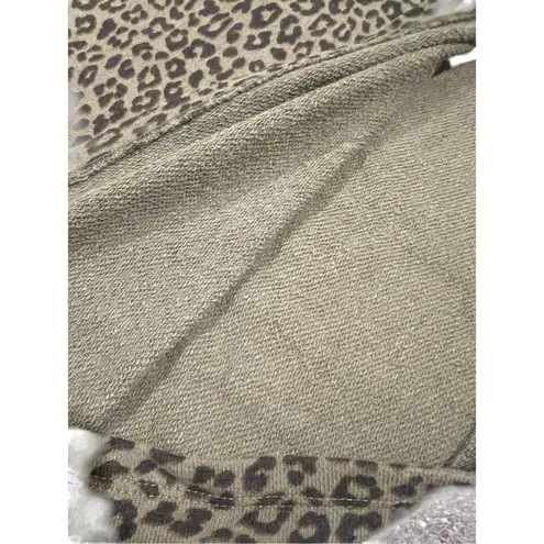 Time Tru Cheetah Shirt Dress size M Gray Size M