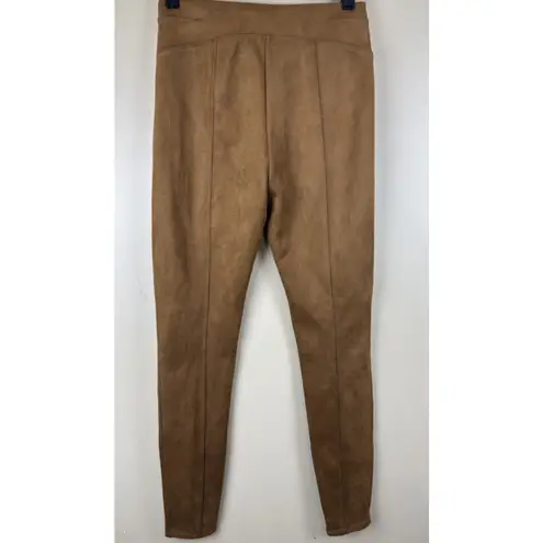 Spanx  Women’s Velour Skinny Pants Full Length Lined Brown Size S