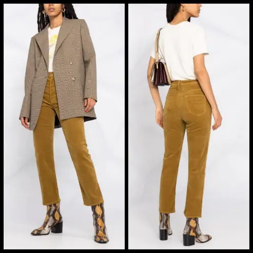 💕MOTHER💕 The Tomcat Ankle Corduroy Pants ~ Hopscotch Tapenade 27 NWT