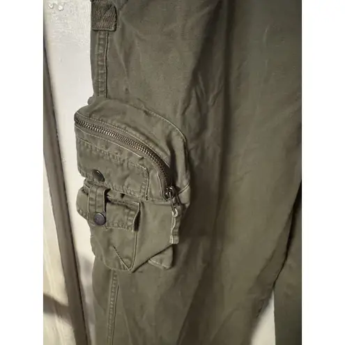 Calvin Klein  Women's Army Green Cargo Pants Size 18