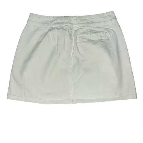 Free People  White Mini Skirt