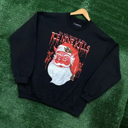 Ice Nine Kills Mary Axe-Miss Heavy Metal Band Crewneck Sweater L