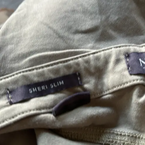 NYDJ NWOT  Sheri Slim Cargo Jeans- GREEN