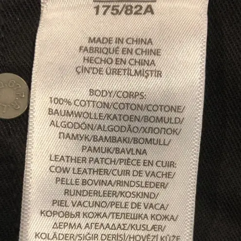 Polo Ralph Lauren Moto Ankle Cropped Jeans Black Size 26 R New w/Tag Retail $245