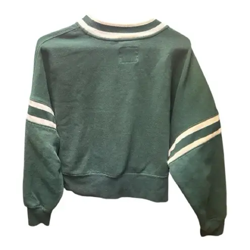 Abercrombie & Fitch Abercrombie Denver Ski Club Soft A&F Cropped Sweatshirt Size Small