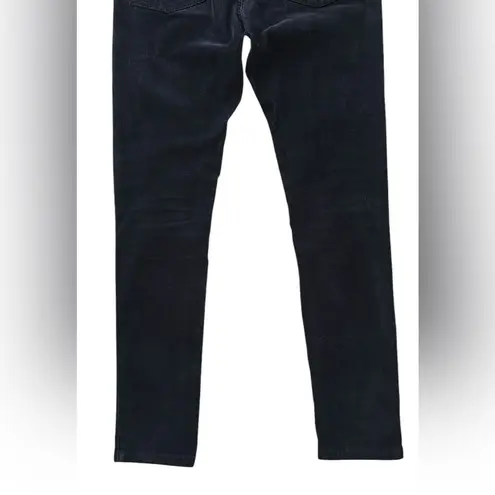 Stio Women's Rivet Cord Navy Blue Organic Cotton 5 Pocket Corduroy Pants Size 4