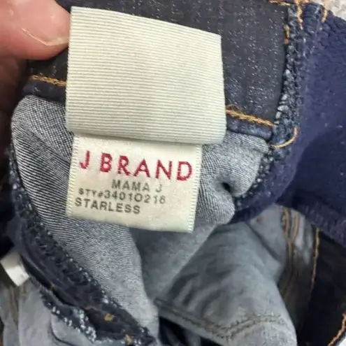 J Brand Mama J Maternity Jeans 30 Blue Dark Wash Stretch Denim Starless Size undefined