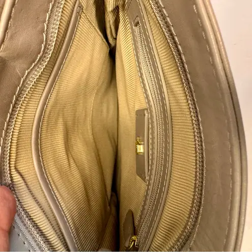 Radley London Medium Zip Around Ash Gray Leather Crossbody Bag