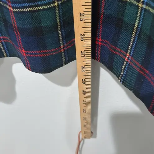 Pendleton Women's Vintage Pure Wool Plaid Skirt Made in USA Size 16