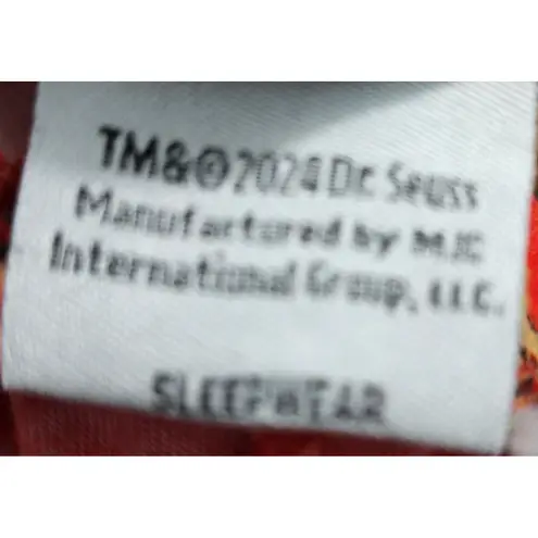 The Grinch Pajama Pants Christmas Sleepwear Loungewear Holiday M Red Size M