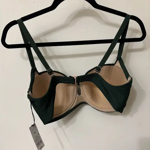 Shade & Shore  Elegant Green Bikini Top