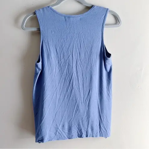 Bishop and Young Paulina Tank Top in Twilight Blue, Size XS