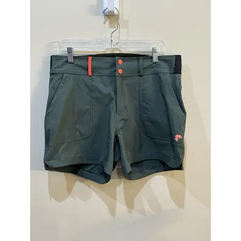 Krimson Klover Rory Shorts 7" Green Outdoor Walking Work Wear Womens Large
