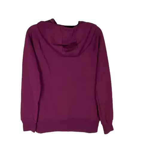 Athletic Works Deep Plum Soft Fleecy Inside Pullover Hoodie Wm XS 0-2