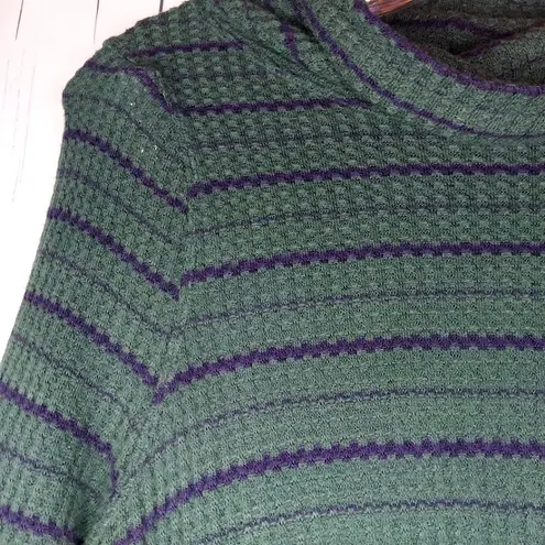 We The Free / Free People Kristina Drippy Thermal Sweater With Raw Edges Size XS