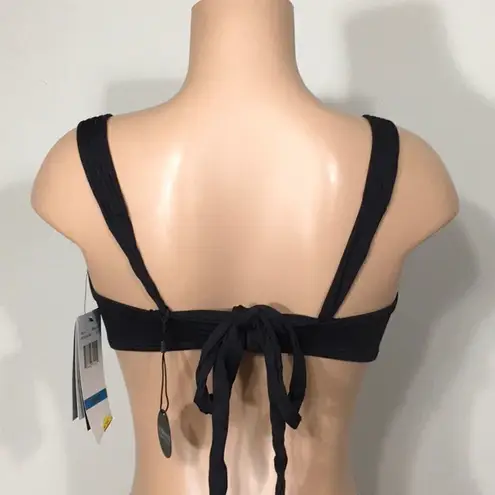 Coco reef New. adjustable multi-way black Strappy bikini top. 32/34-C