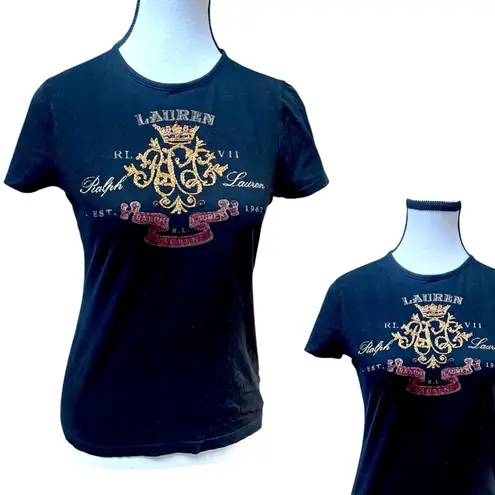 Ralph Lauren y2k Embroidered Logo Shirts BUNDLE 2 TOPS SMALL