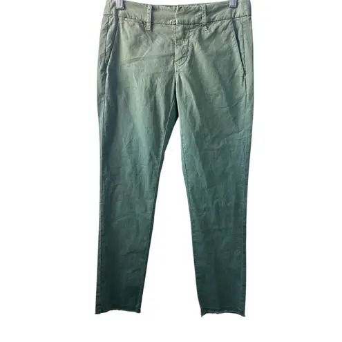 Nili Lotan East Hampton Chino Pants in Khaki Green Size 00 Quiet Luxury