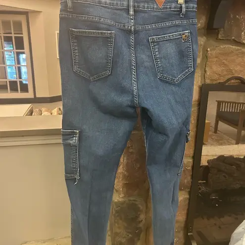 Cargo Blue Skinny Jeans with Classic Design 13/31 Size undefined