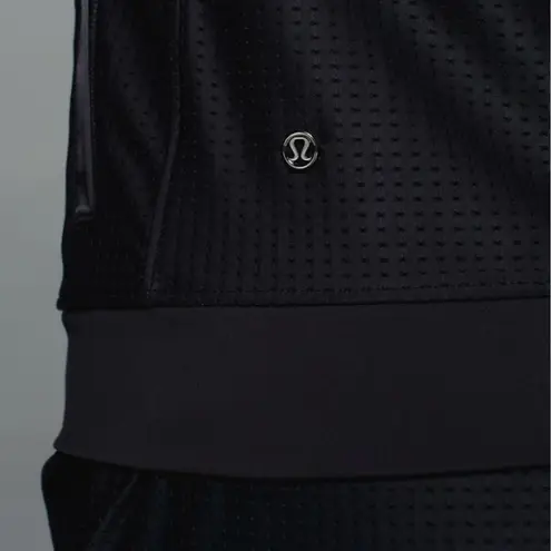 Lululemon  Sweaty Or Not Jacket Black Size 6 Rare 2015 Mesh Lightweight Jacket thumbnail 10