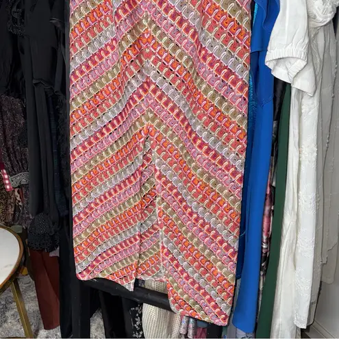 Hill House Home The Zoey Maxi Skirt - Pastel Crochet Knit