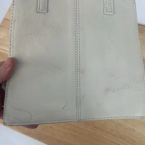 Toni vintage white leather handbag 50s inspire