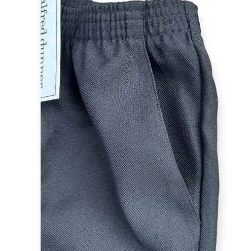 Alfred Dunner Black Size 16 Proportioned Medium Classic Elastic Waist Pants NWT - Image 3