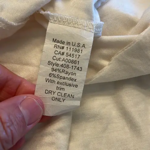 Bailey 44 Top Off White Tank Spaghetti Straps Womens XS Fit & Flare