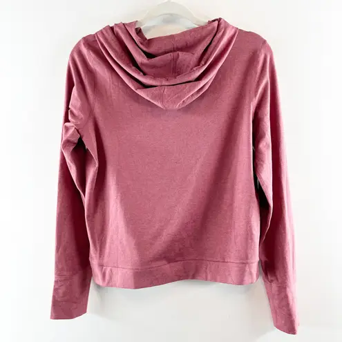 Vuori Halo Essential Hoodie Pullover Sweatshirt Red Currant Small