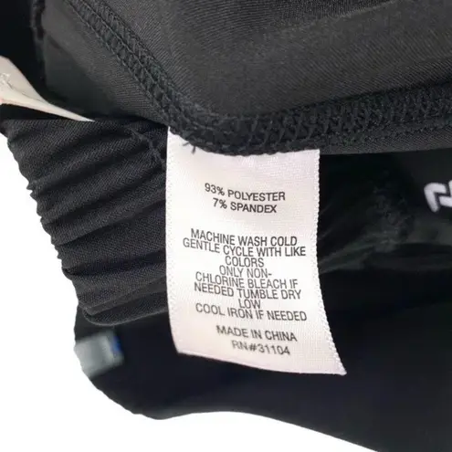 Zelos Women’s Black Ruched Athletic Track Pants Joggers