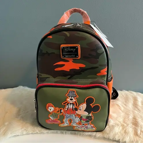 Lounge Fly  Disney Mickey Mouse Camo Street Mini Backpack