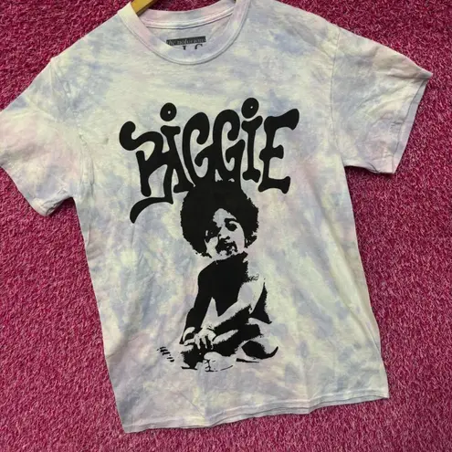 Notorious B.I.G Ready To Die Album Cover tiedye rap tee size medium