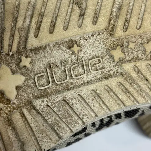 Hey Dude Slip On Shoes Woman's 7 Misty Woven Cheetah Gray Comfort Casual Natural