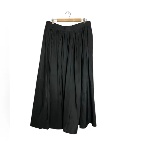 A New Day  Black NWT Voluminous Maxi Skirt