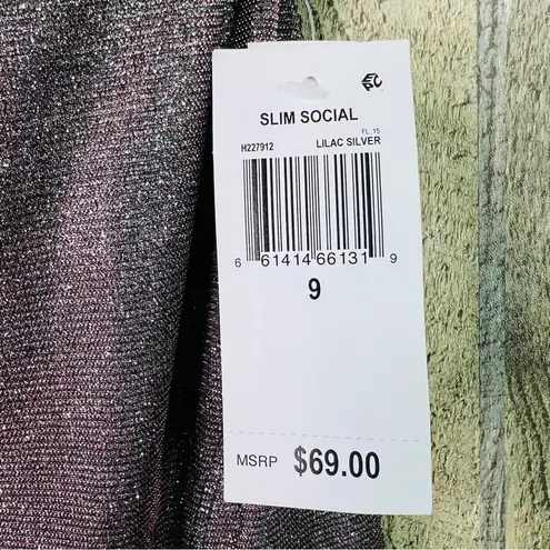 Teeze Me Size 9/10 Rose Shimmering Glitter Sleeveless Strapless Mini Dress