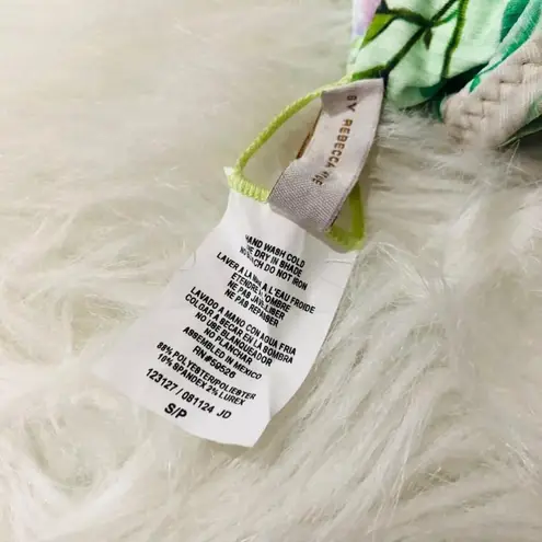 BECCA by Rebecca virtue New Women's Floral Print Bikini Set Size Small Green